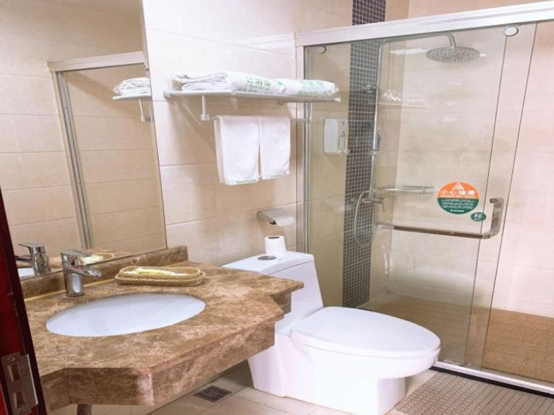 GreenTree Inn Jiangsu Wuxi Xibei Town Xingtiandi Shell Hotel Exterior foto