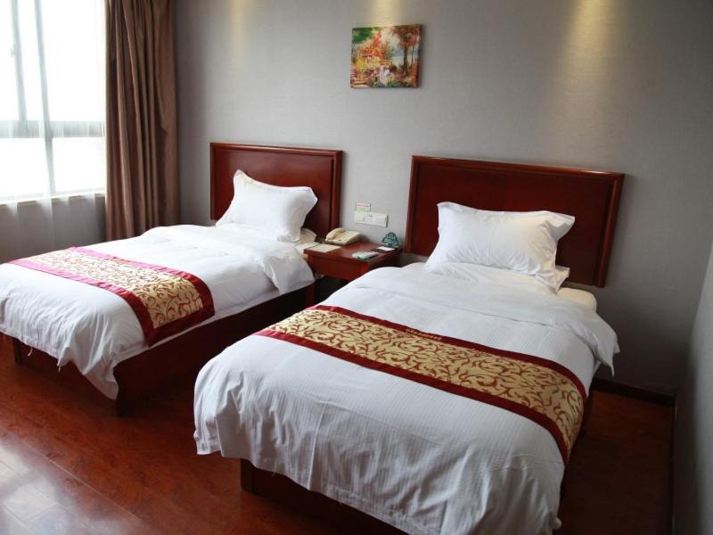 GreenTree Inn Jiangsu Wuxi Xibei Town Xingtiandi Shell Hotel Exterior foto