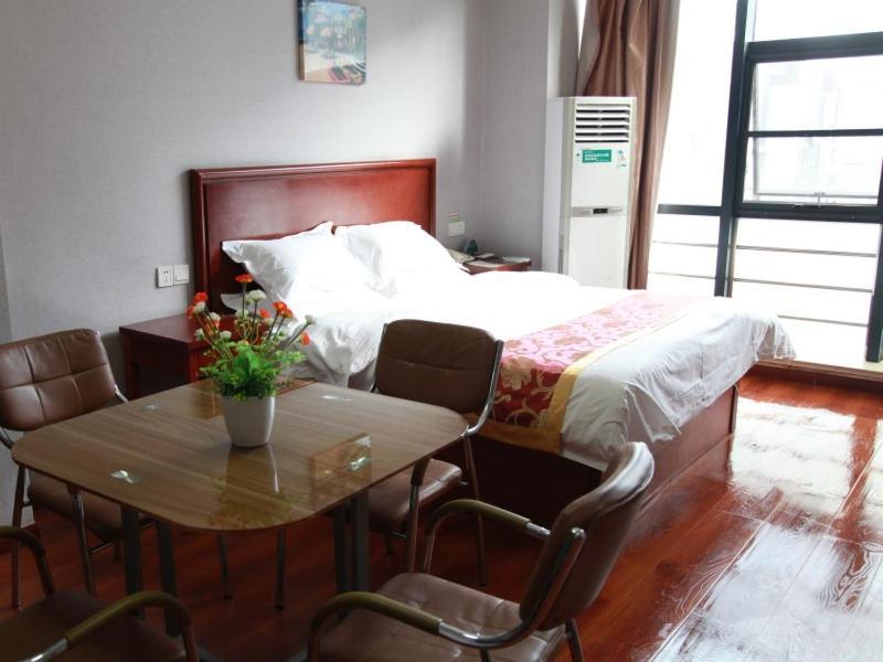 GreenTree Inn Jiangsu Wuxi Xibei Town Xingtiandi Shell Hotel Exterior foto