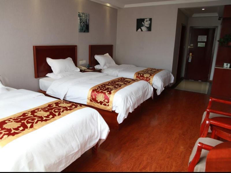 GreenTree Inn Jiangsu Wuxi Xibei Town Xingtiandi Shell Hotel Exterior foto