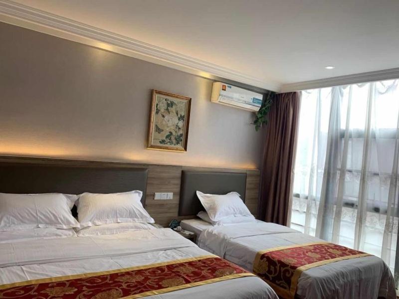 GreenTree Inn Jiangsu Wuxi Xibei Town Xingtiandi Shell Hotel Exterior foto