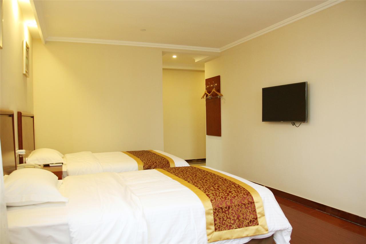 GreenTree Inn Jiangsu Wuxi Xibei Town Xingtiandi Shell Hotel Exterior foto