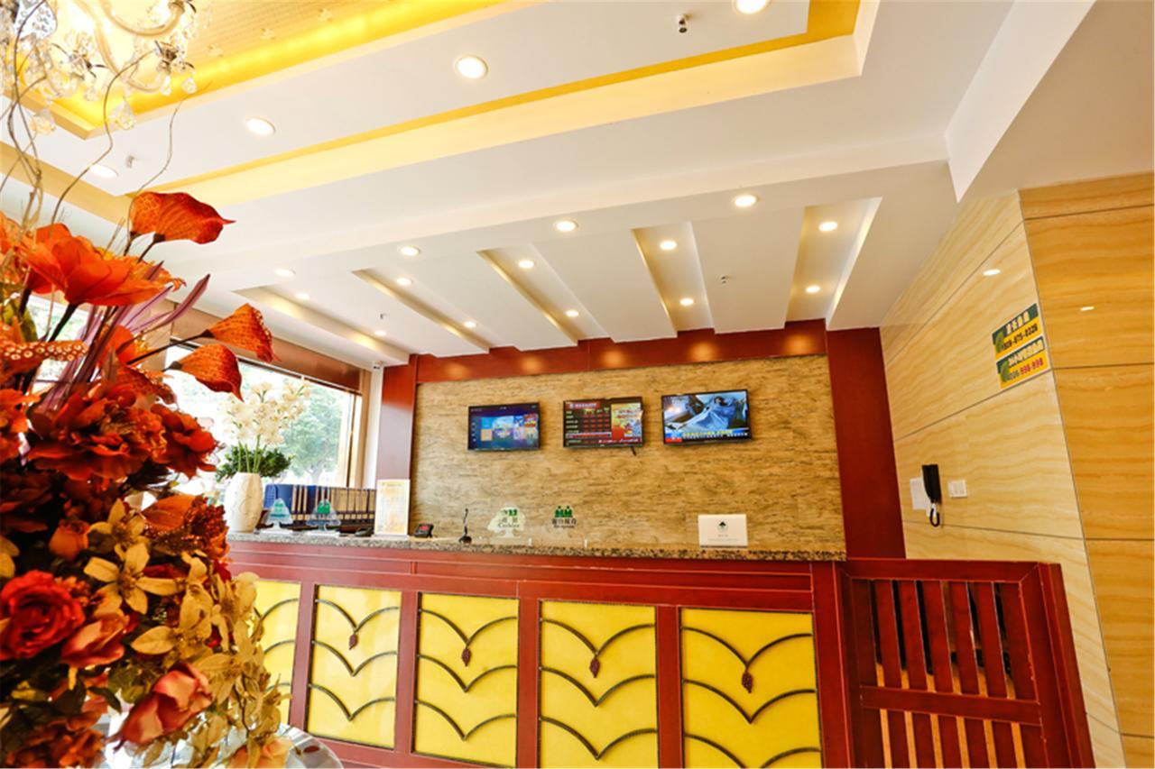 GreenTree Inn Jiangsu Wuxi Xibei Town Xingtiandi Shell Hotel Exterior foto