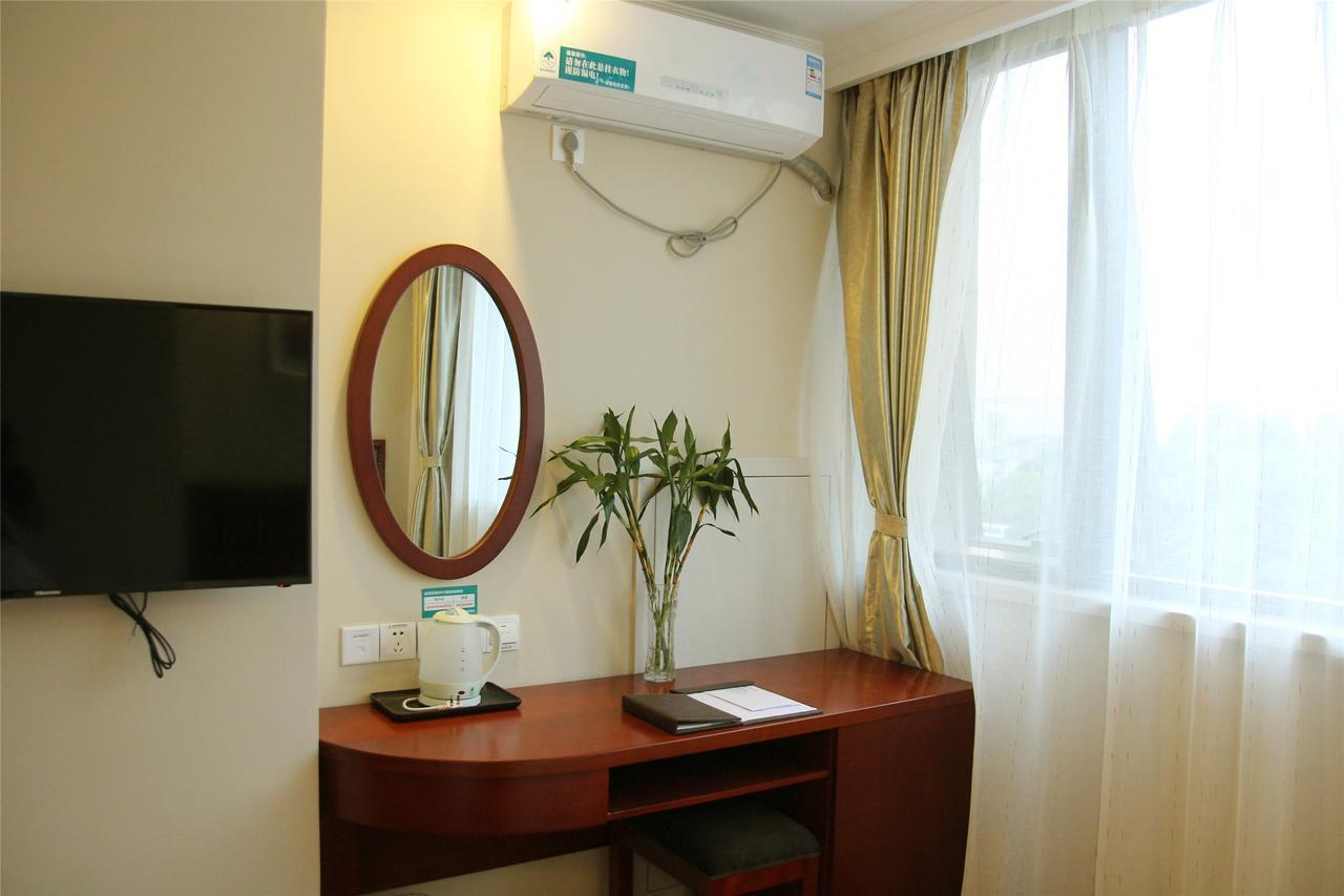 GreenTree Inn Jiangsu Wuxi Xibei Town Xingtiandi Shell Hotel Exterior foto