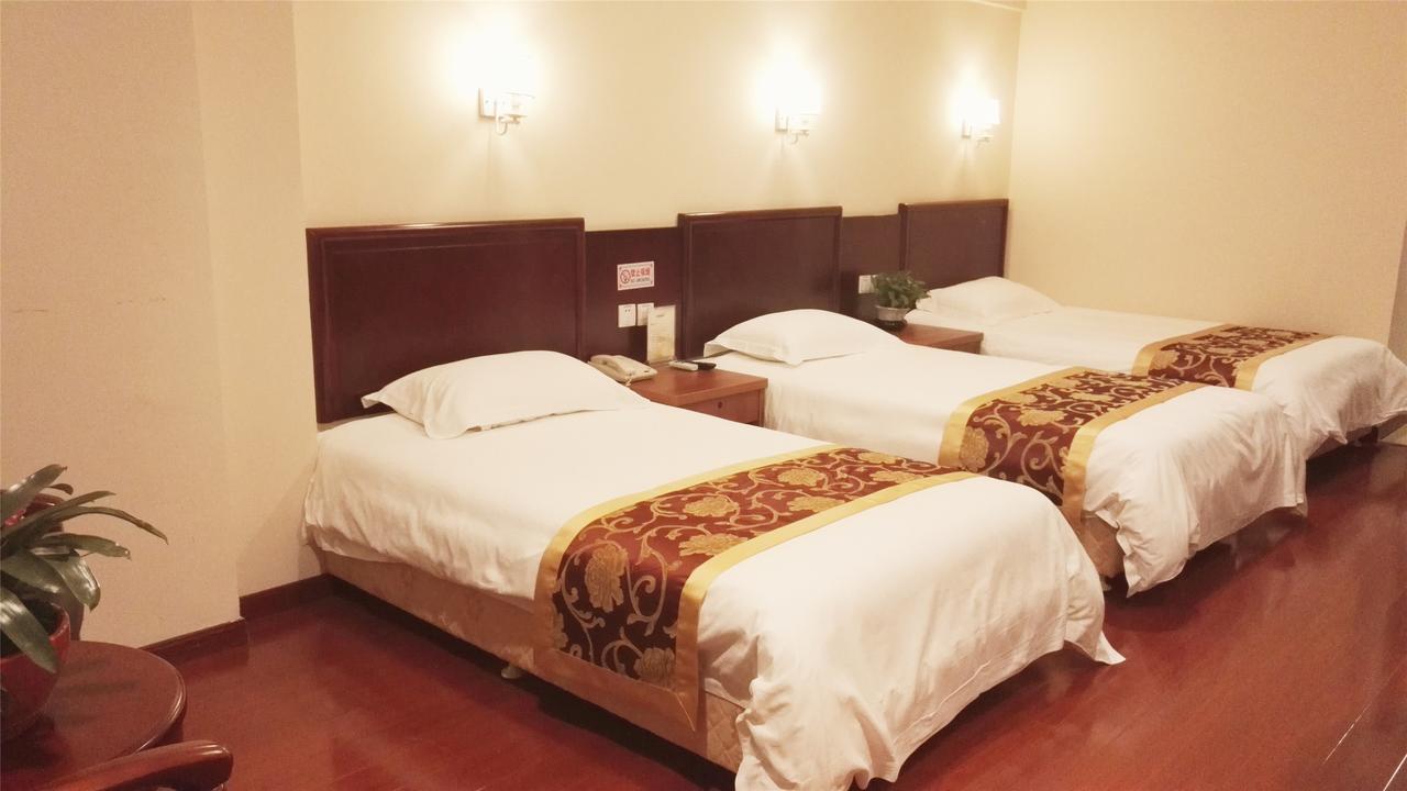 GreenTree Inn Jiangsu Wuxi Xibei Town Xingtiandi Shell Hotel Exterior foto