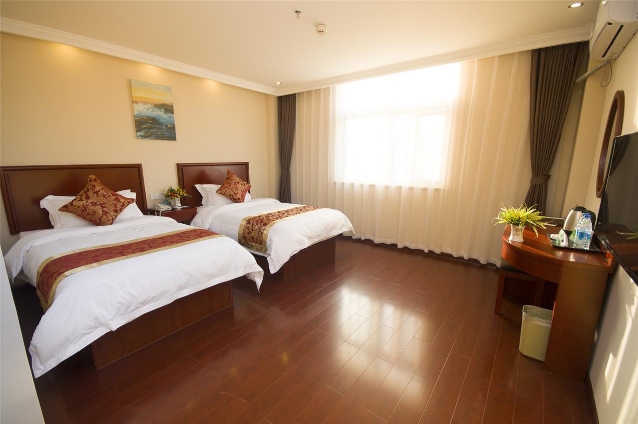 GreenTree Inn Jiangsu Wuxi Xibei Town Xingtiandi Shell Hotel Exterior foto