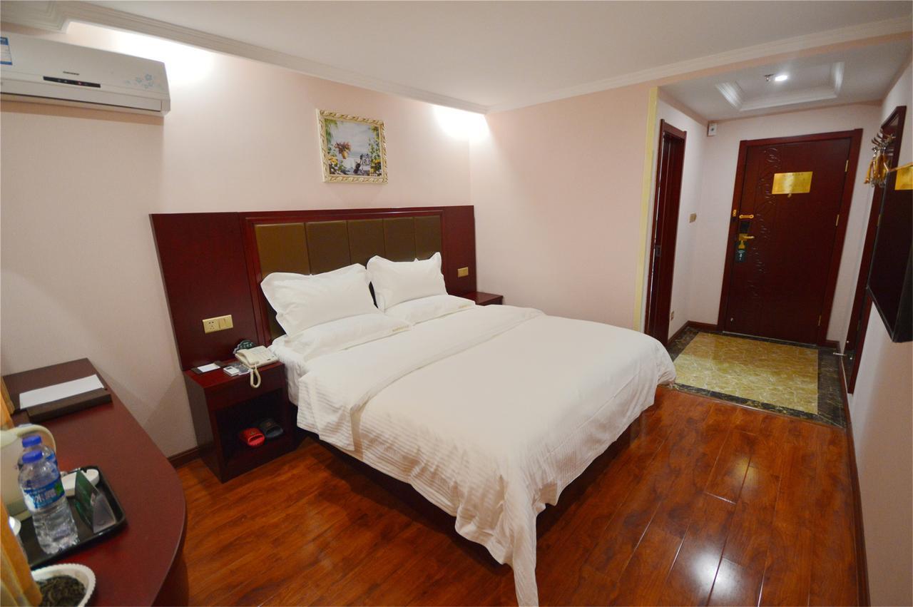 GreenTree Inn Jiangsu Wuxi Xibei Town Xingtiandi Shell Hotel Exterior foto