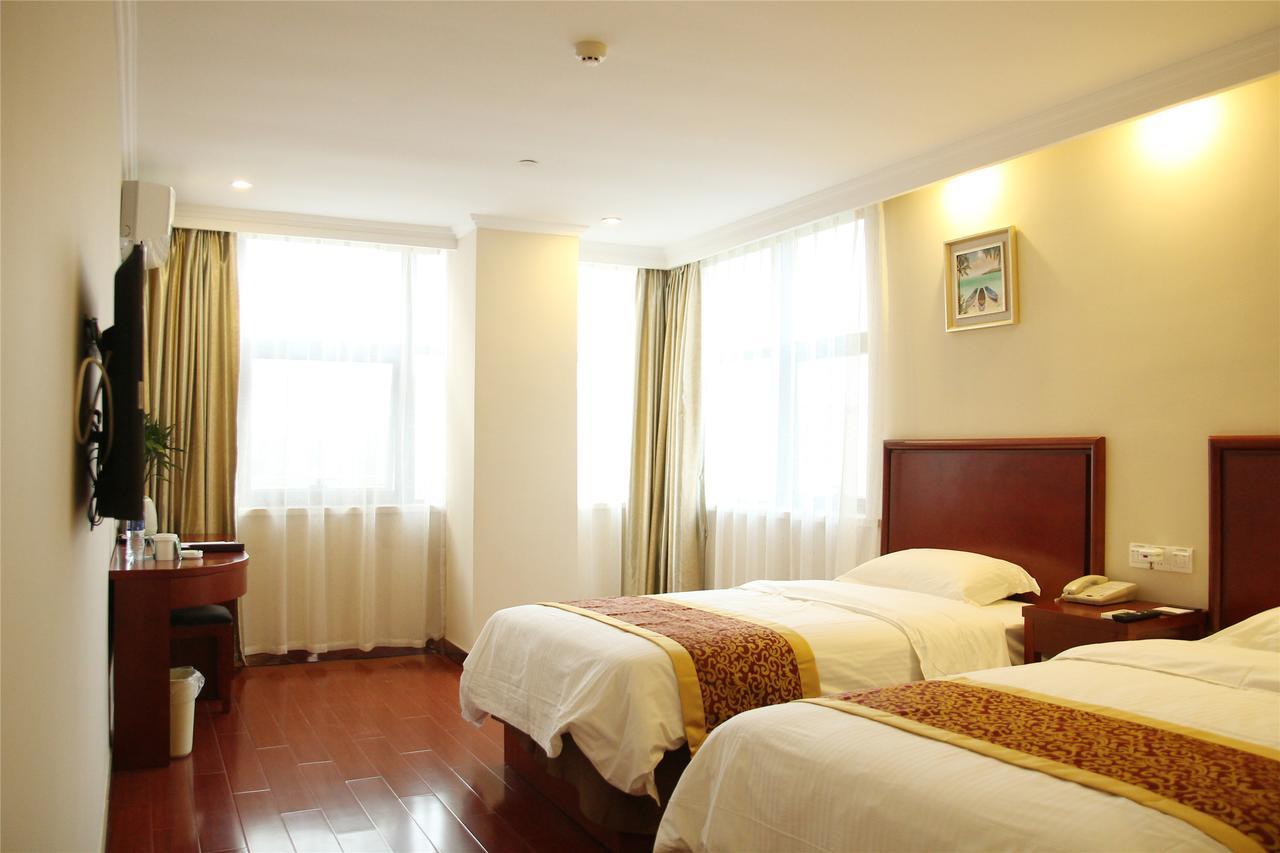GreenTree Inn Jiangsu Wuxi Xibei Town Xingtiandi Shell Hotel Exterior foto