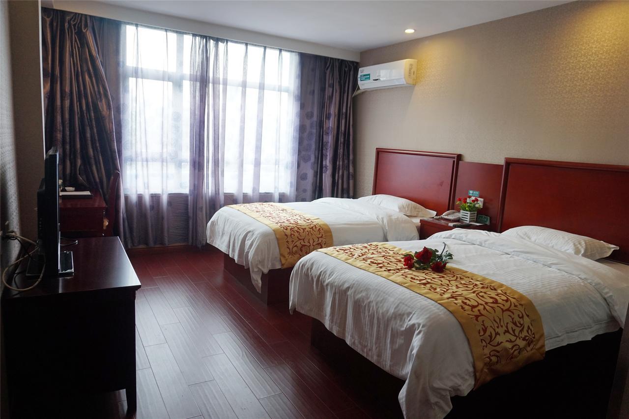 GreenTree Inn Jiangsu Wuxi Xibei Town Xingtiandi Shell Hotel Exterior foto