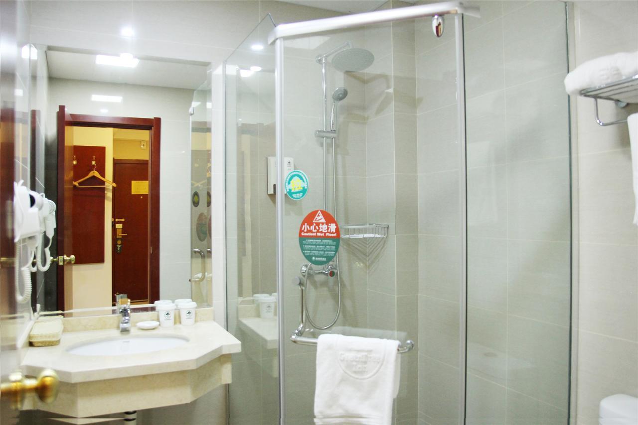 GreenTree Inn Jiangsu Wuxi Xibei Town Xingtiandi Shell Hotel Exterior foto