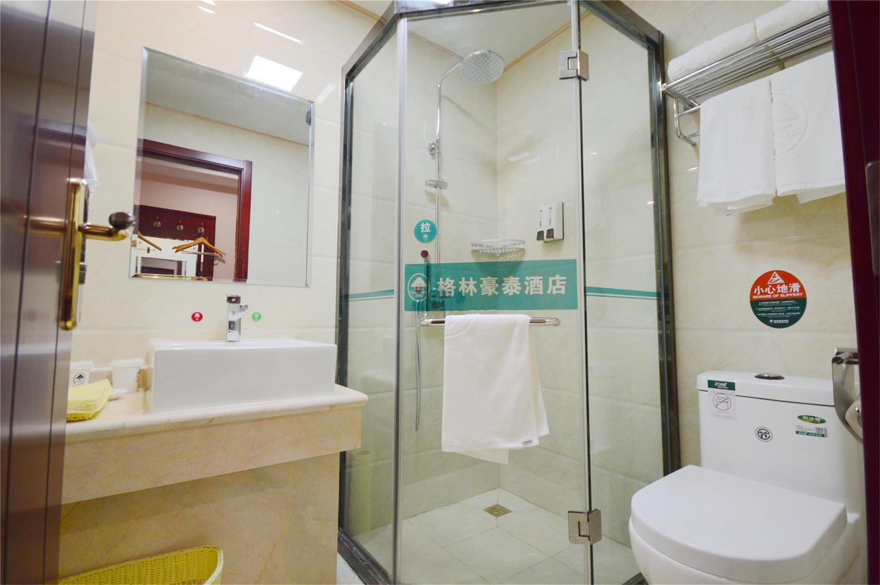 GreenTree Inn Jiangsu Wuxi Xibei Town Xingtiandi Shell Hotel Exterior foto